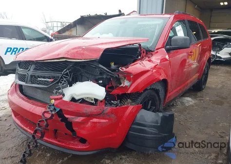 2020 Dodge Journey Se Value z USA, uszkodzony, nr VIN 3C4PDCAB9LT277466